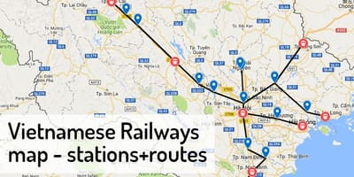 Karte hanoi dzelzceļa stacija 