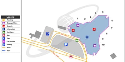 Hanoi starptautiskā lidosta map
